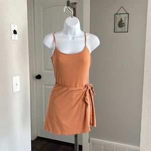 L*Space Romper with skirt overlay Small